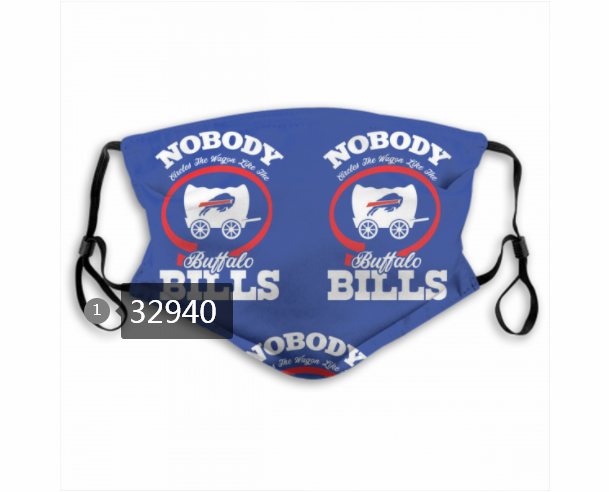 New 2021 NFL Buffalo Bills 167 Dust mask with filter